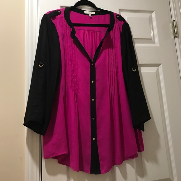 Flowy button up blouse