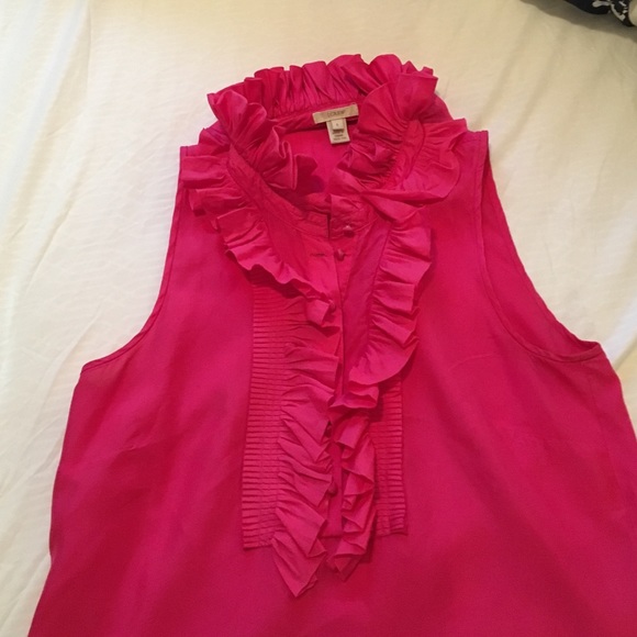 J Crew 100% silk blouse