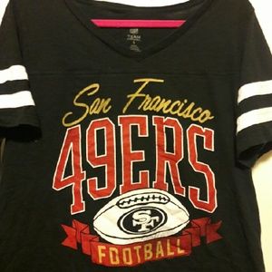 Torrid Womens Plus Football Tee