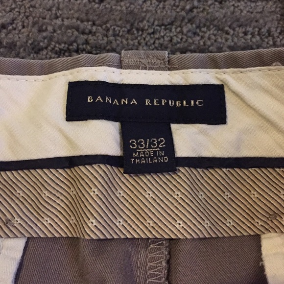 Banana Republic Men's Grey pants size 33/32 - Picture 3 of 3