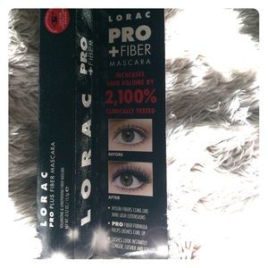 Lorac Pro+Fiber Mascara NIB