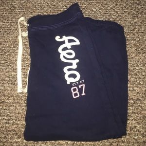 Cropped Aeropostale sweatpants