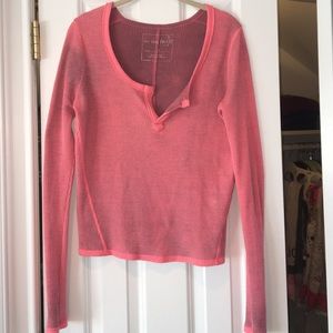 We The Free Long Sleeve Lounge Top