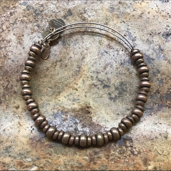 Alex and Ani bikes beaded bracelet