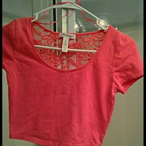 Cute pink top