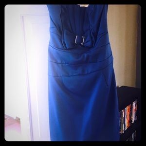 Blue Cocktail Dress