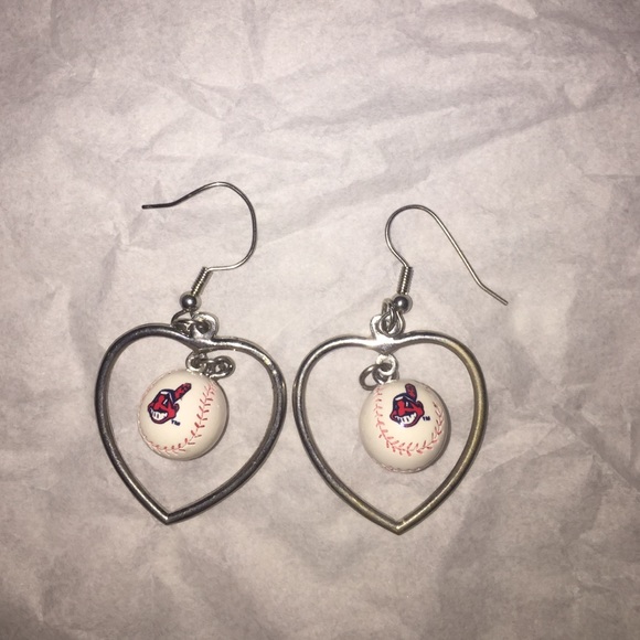 Cleveland Indian earrings