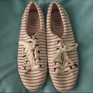 Striped sneakers