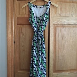 LAST CHANCE! Banana Republic sleeveless silk dress