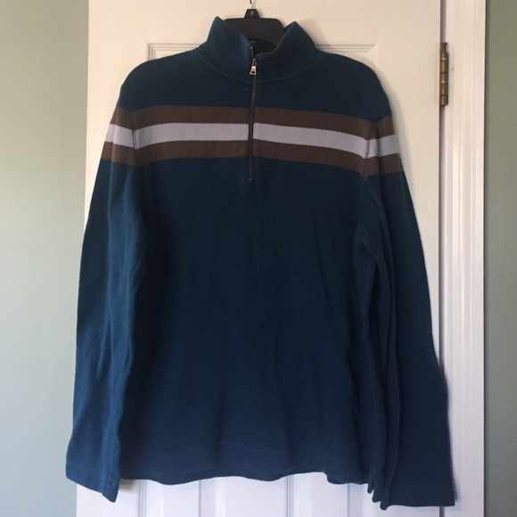 Men's banana republic half zip sweater