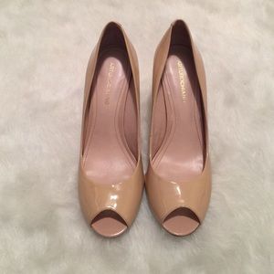 Arturo Chiang Patent Leather Peep toe heels