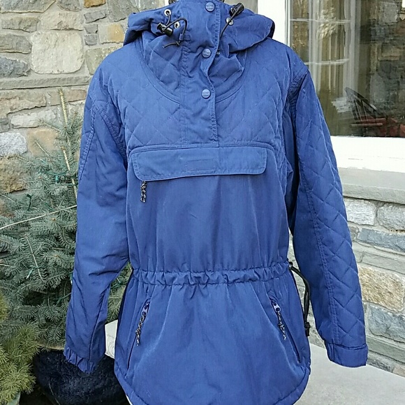 L.L. Bean Jackets & Blazers - L.L.Bean  quilted  Anorak  pullover  jacket