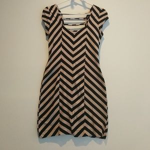 Striped party dress