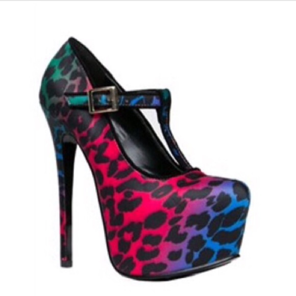 Ombré Leopard Heel