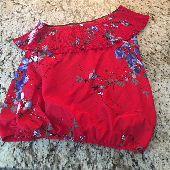 One arm summer blouse