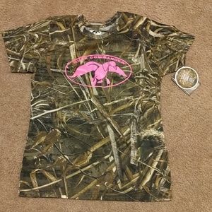 Camo duck commander tshirt