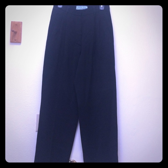 Prada Black Wool Pants