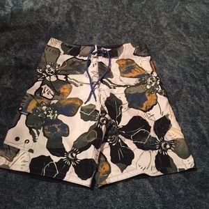 Flower Swim Trunks