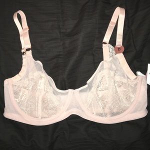 NWT 36D Baby Pink Unlined Bra