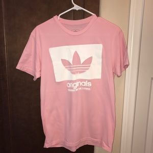 Baby Pink Adidas Tee