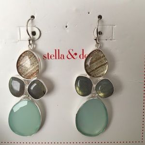 Stella & Dot Sanibel chandelier earrings