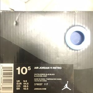 AirJordan legend 11s brandNew in box