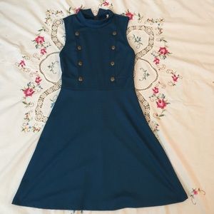 Sweet, Teal Dress, Size Medium