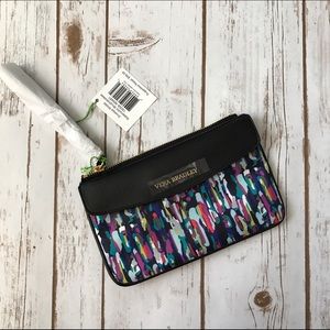 Very Bradley Envelope Wristlet-  Watercolor Brush