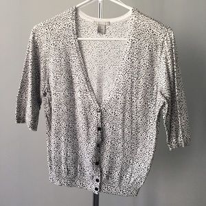 H&M - Dalmatian Half Cardigan