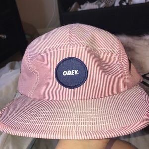 Obey Striped Hat
