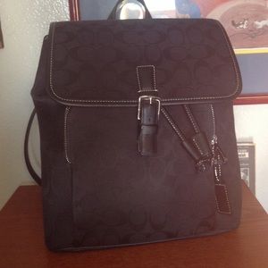 COACH Logo Backpack