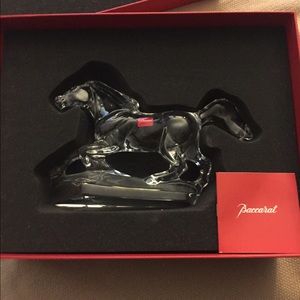 Baccarat Crystal Horse