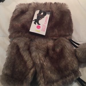 Faux Fur boot topper