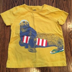 Baby Boden boys shirt with side snaps