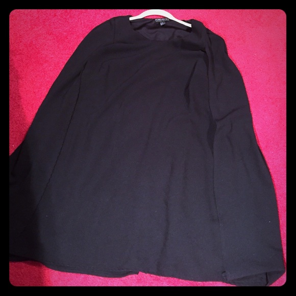 Cape style dress