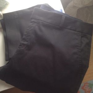 Banana republic cropped black pants