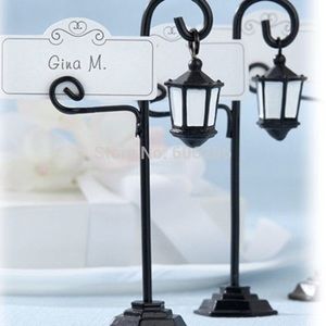 "Bourbon Street" Streetlight Place Card Holder