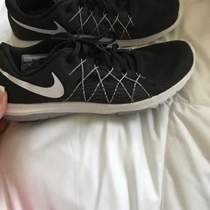 Only worn one time Nike free run sneakers