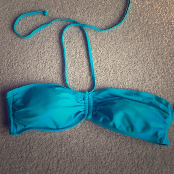Bikini top - robins egg blue