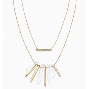 Stella & Dot Rebel Cluster Necklace