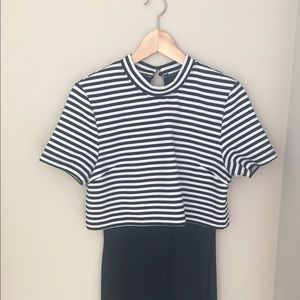 forever 21 || black&white dress