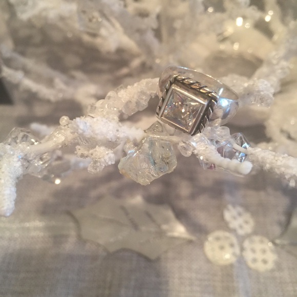 Silpada Sterling silver CZ ring