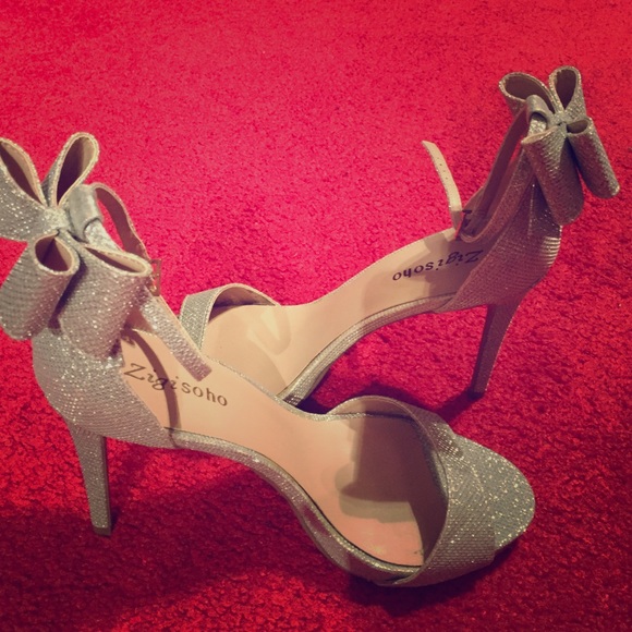 Silver heels
