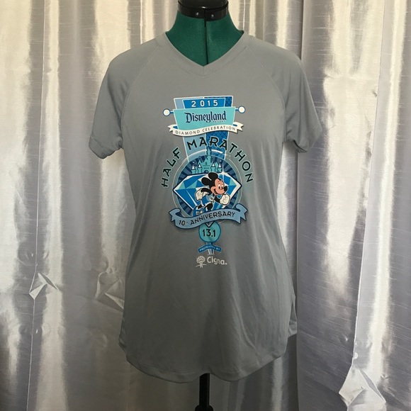 2015 Disneyland Half Marathon Tech Tee Wm M