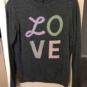 The Limited Grey Sweater