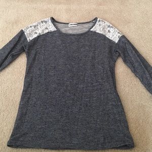 Used Denim blue sweater.