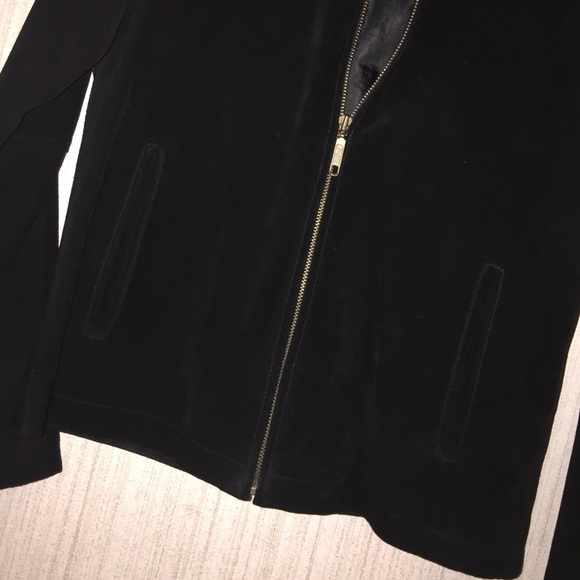 Wilsons black suede coat