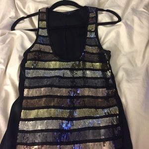 French Connection Sequins Shirt