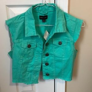 Turquoise Vest