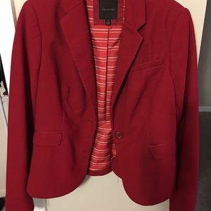 The Limited Red Blazer